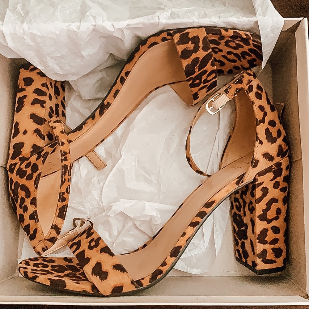 Target Leopard Print High Heels
